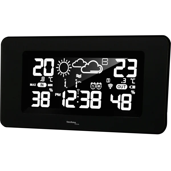Technoline WS 6445 - Moderne Wetterstation mit Farbanzeige