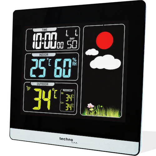 Technoline WS 6448 - moderne Wetterstation mit Farbdisplay