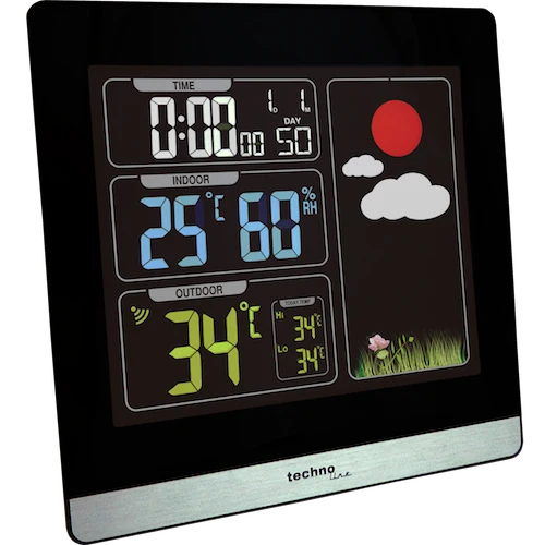 Technoline WS 6448 - moderne Wetterstation mit Farbdisplay